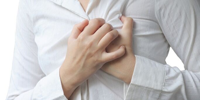 կրծքավանդակի ցավը կրծքային օստեոխոնդրոզով